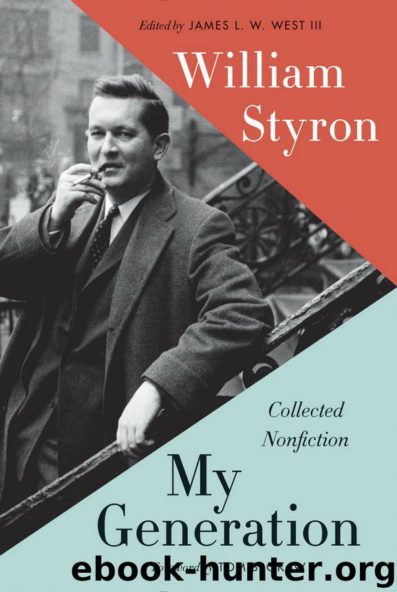 My Generation by William Styron
