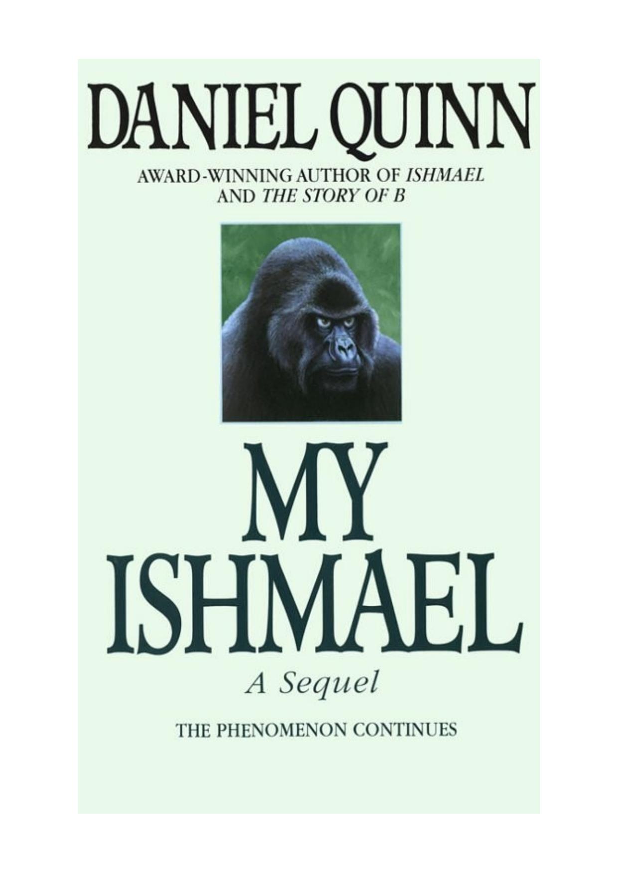 My Ishmael by Daniel Quinn