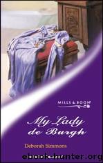 My Lady de Burghs by Deborah Simmons