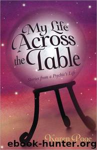 My Life Across the Table by Karen Page