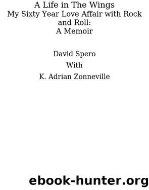 My Life in the Wings by Kim A Zonneville