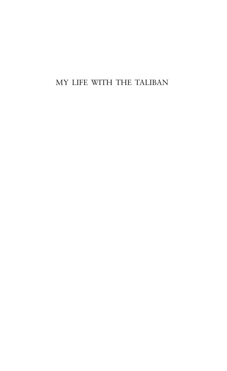 My Life with the Taliban by Unknown