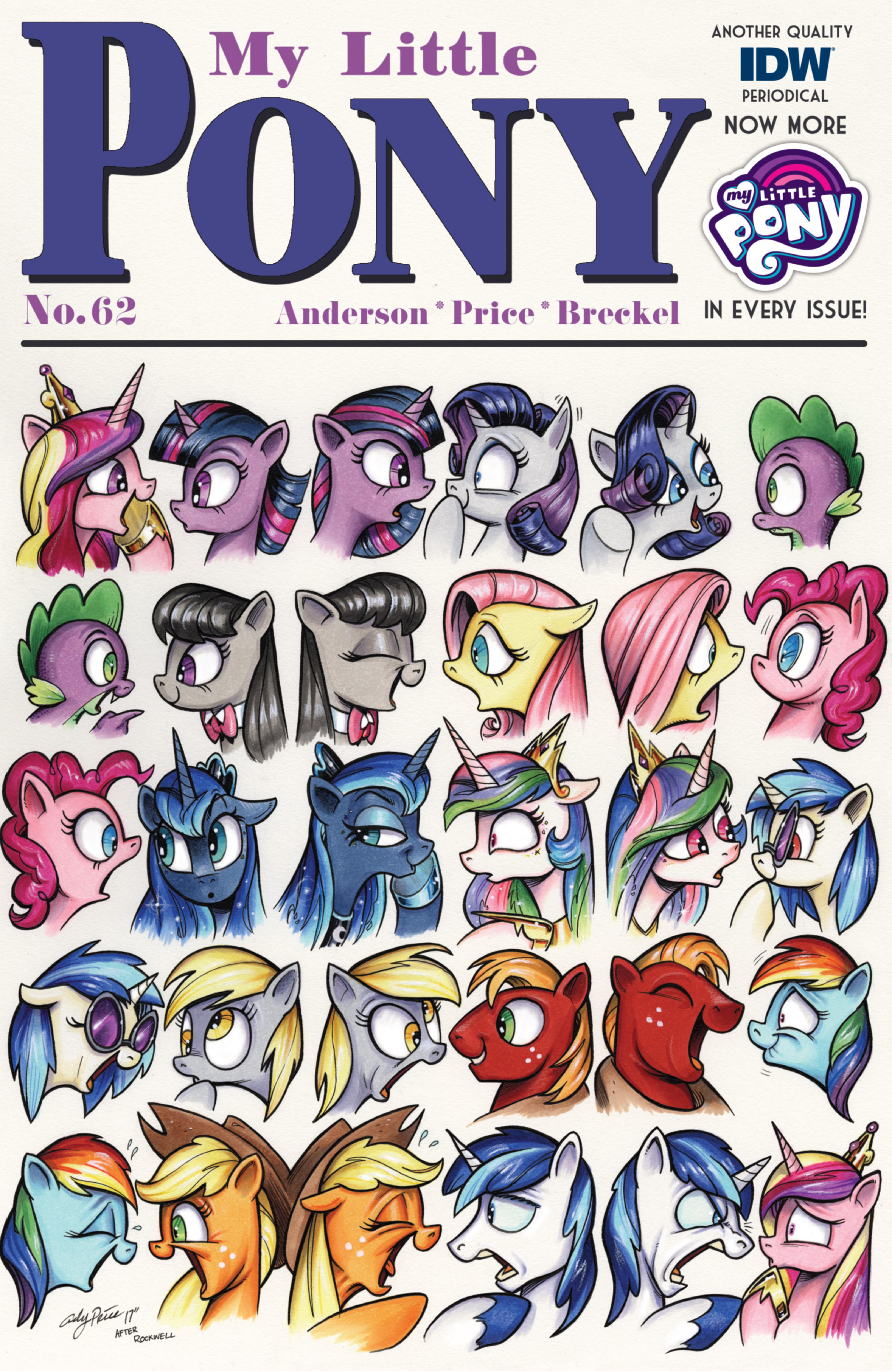My Little Pony, Friendship is Magic #62 by Ted Anderson Andy Price