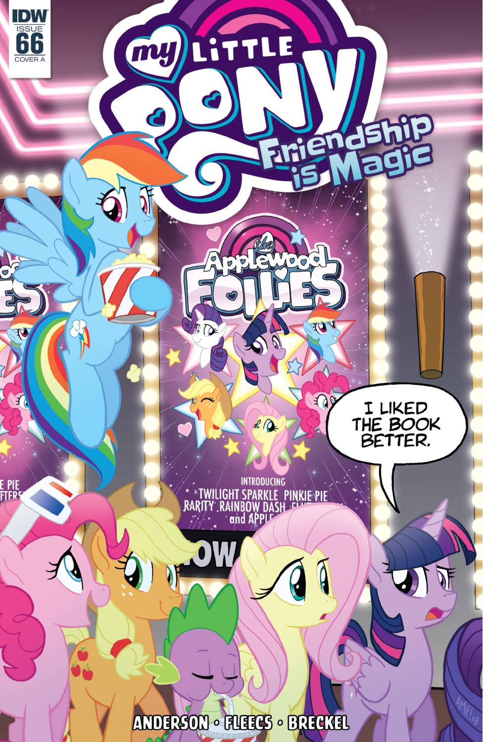 My Little Pony, Friendship is Magic #66 by Ted Anderson Tony Fleecs