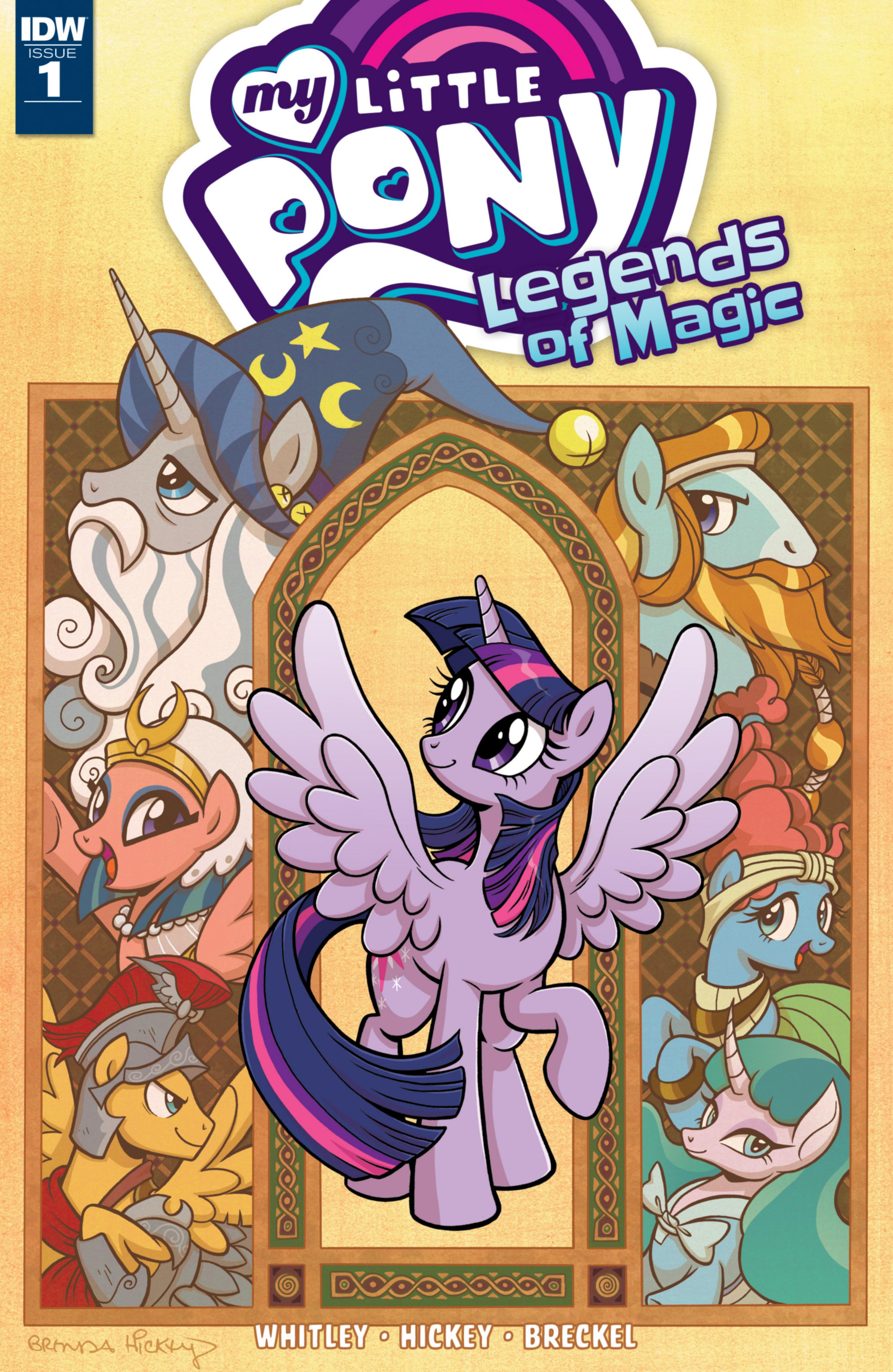 My Little Pony, Legends of Magic #1 by Jeremy Whitley Brenda Hickey