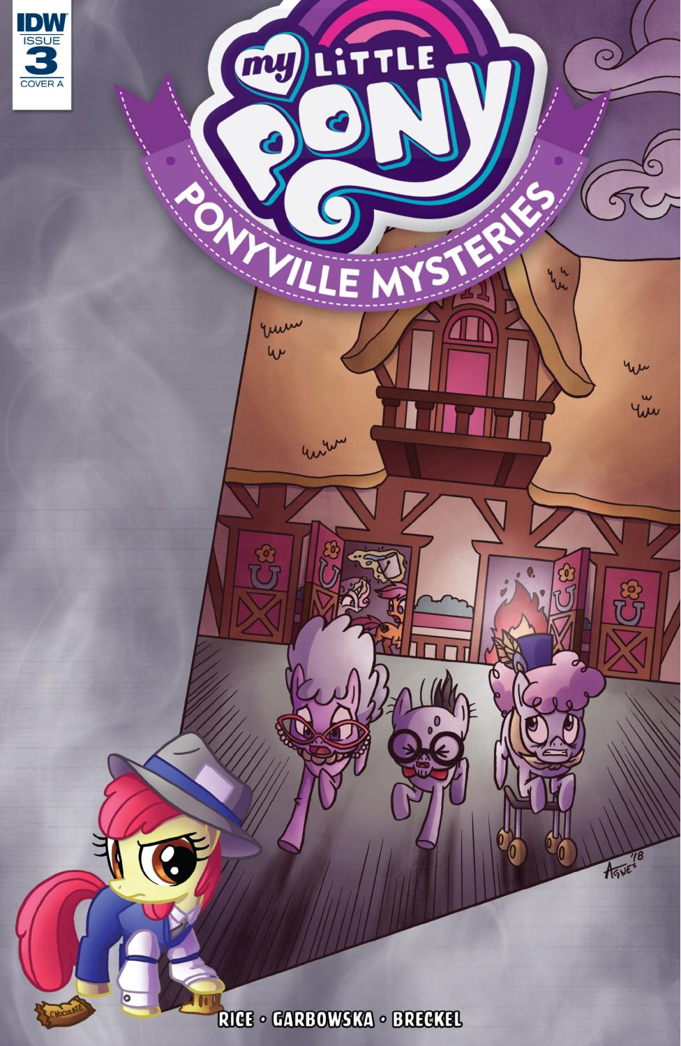 My Little Pony, Ponyville Mysteries #3 by Christina Rice Agnes Garbowska