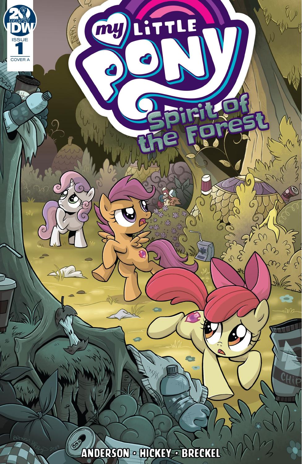 My Little Pony, Spirit of the Forest #1 by Ted Anderson Brenda Hickey