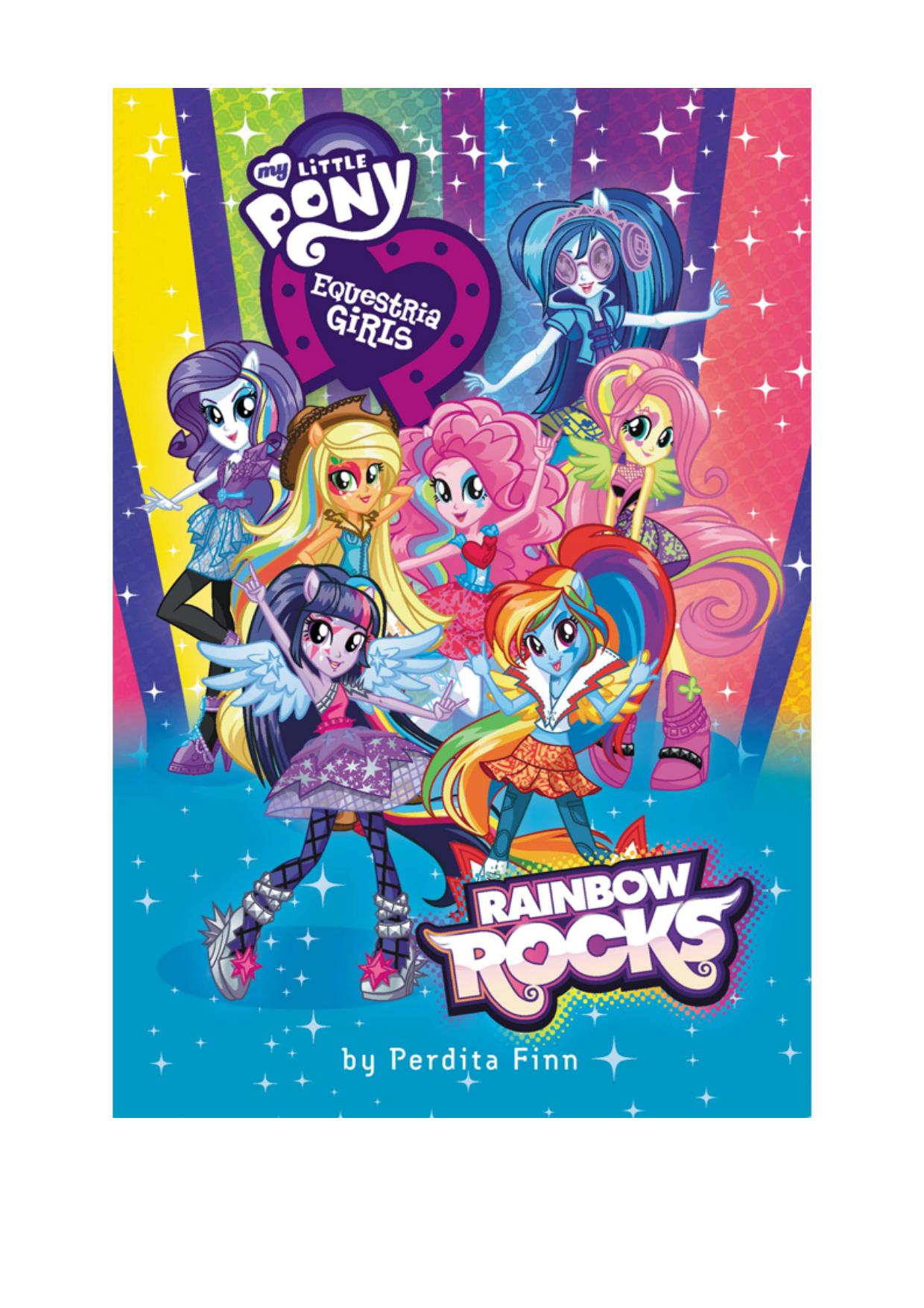 My Little Pony: Equestria Girls: Rainbow Rocks by Perdita Finn
