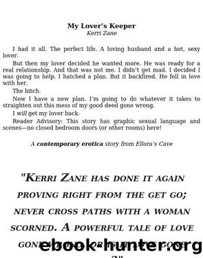 My Lover's Keeper by Kerri Zane