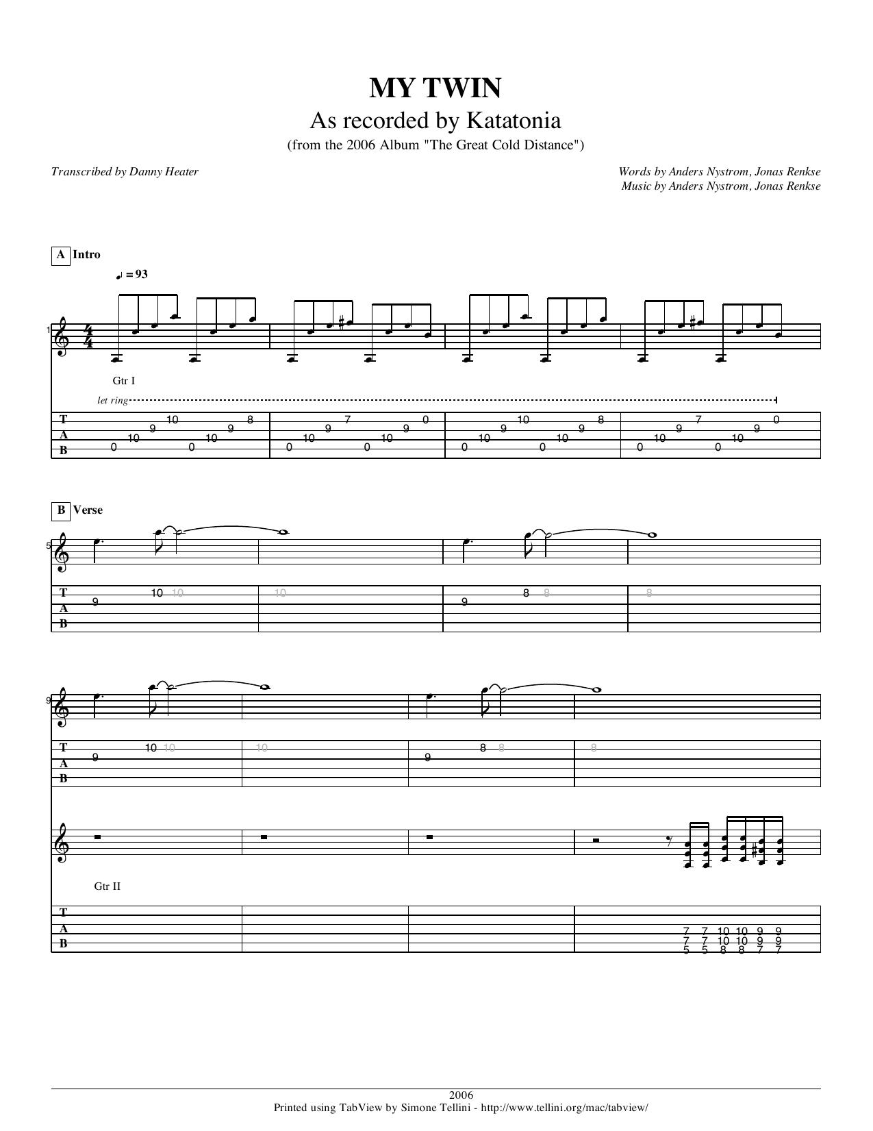 My Twin by Micah Mata