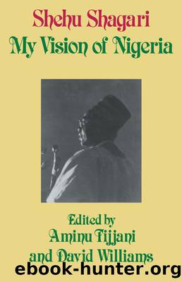 My Vision of Nigeria by Aminu Tijjani David Williams