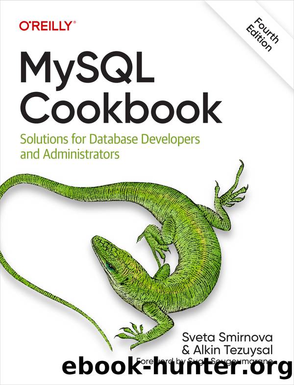 MySQL Cookbook by Sveta Smirnova
