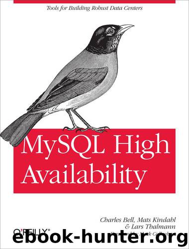 MySQL High Availability: Tools for Building Robust Data Centers by Charles Bell; Mats Kindahl; Lars Thalmann