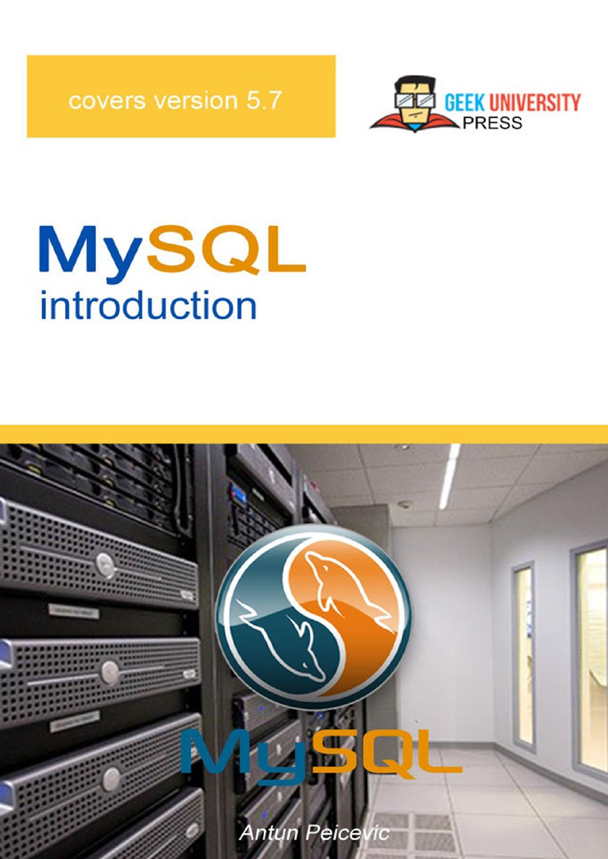 MySQL introduction by Antun Peicevic