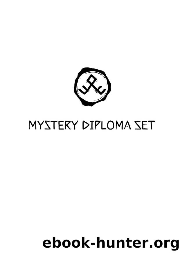 Mystery Diploma Set 03 by Unknown