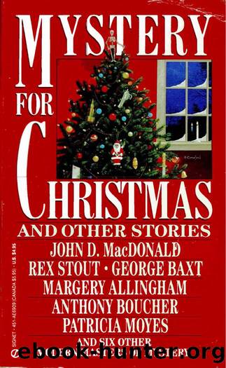 Mystery for Christmas (1990) by Cynthia Manson (Ed.)