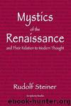 Mystics Of The Renaissance by Steiner Rudolf