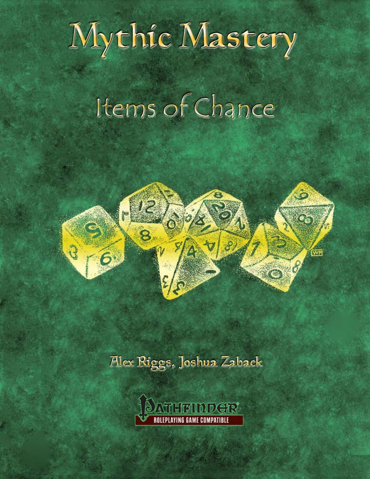Mythic Mastery by Items of Chance