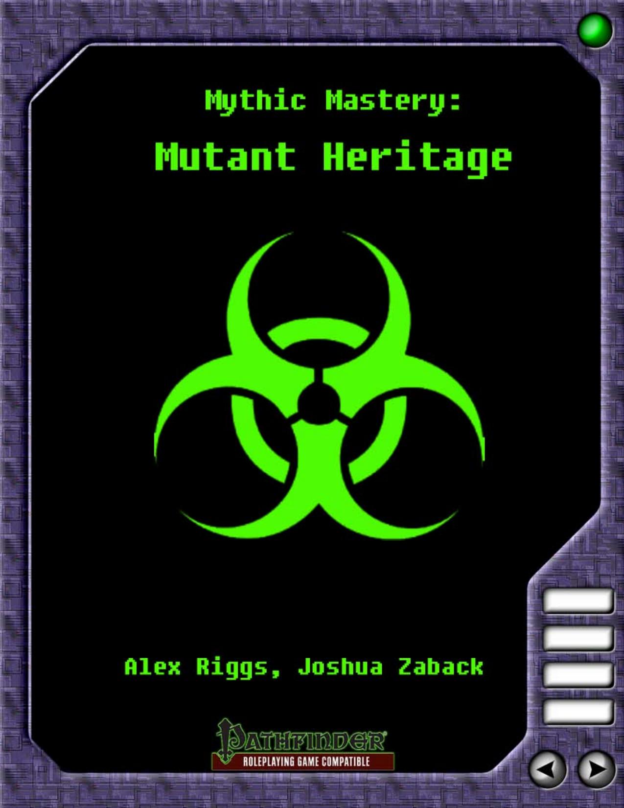 Mythic Mastery by Mutant Heritage