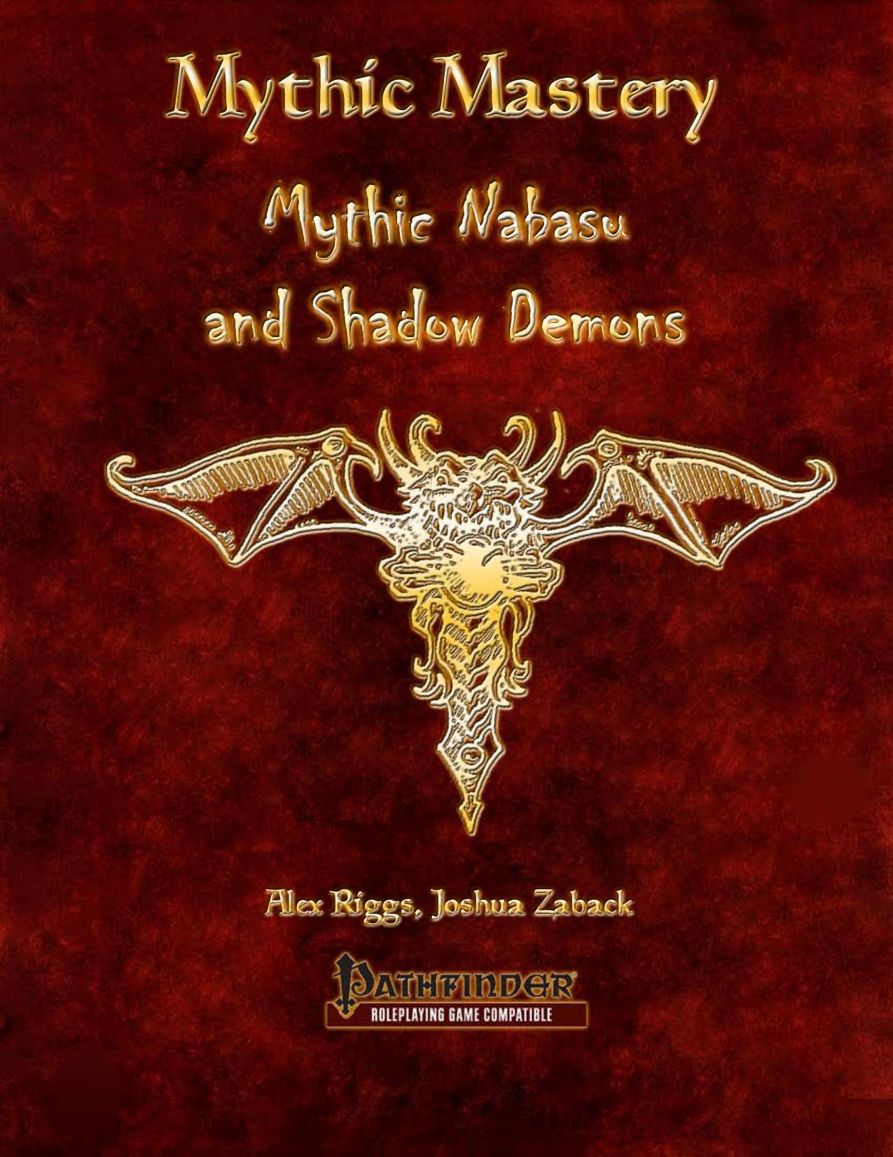 Mythic Mastery by Mythic Nabasu & Shadow Demons