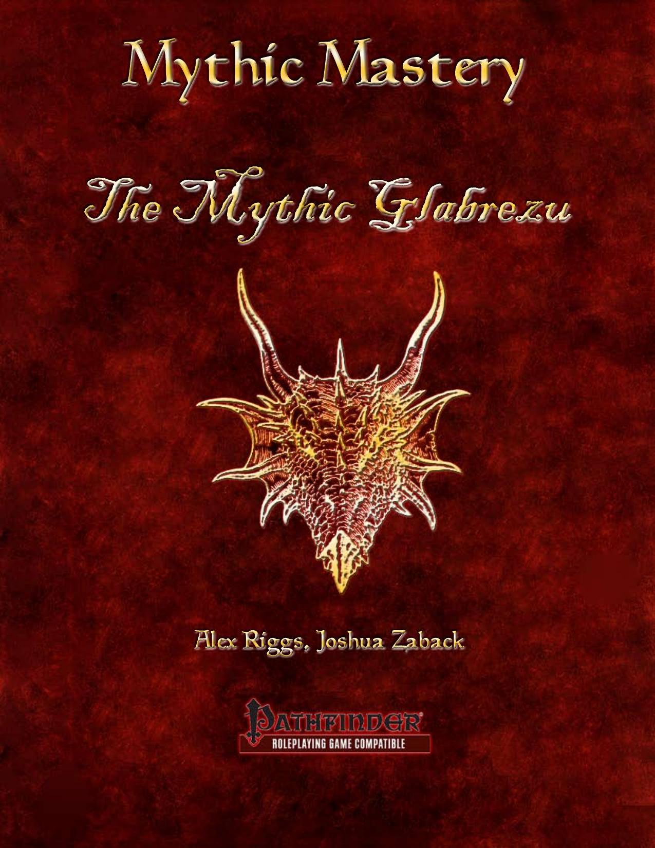 Mythic Mastery by The Mythic Glabrezu
