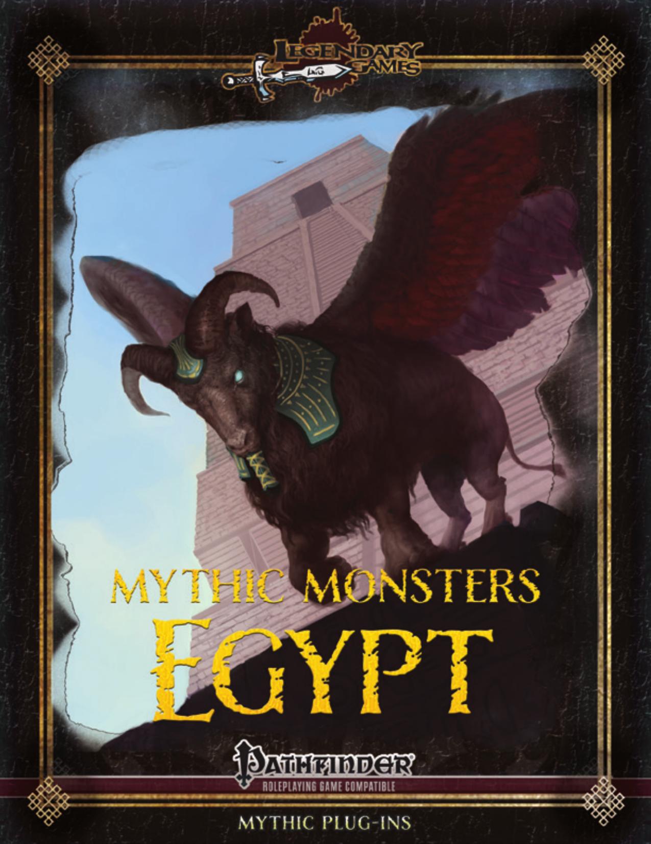 Mythic Monsters 34 by Egypt