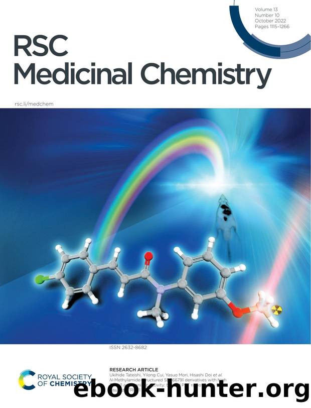 N-Methylamide-structured SB366791 derivatives with high TRPV1 antagonistic activity: toward PET radiotracers to visualize TRPV1 by unknow