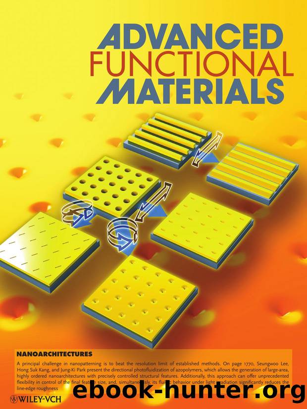 NANOARCHITECTURES: HighResolution Patterning of Various LargeArea, Highly Ordered Structural Motifs by Directional Photofluidization Lithography: Sub30nm Line, Ellipsoid, Rectangle by nvh