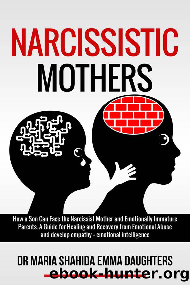 NARCISSISTIC MOTHERS: How a Son Can Face the Narcissist Mother and Emotionally Immature Parents. A Guide for Healing and Recovery from Emotional Abuse and develop empathy,emotional intelligence by EMMA DAUGHTERS DR MARIA SHAHIDA