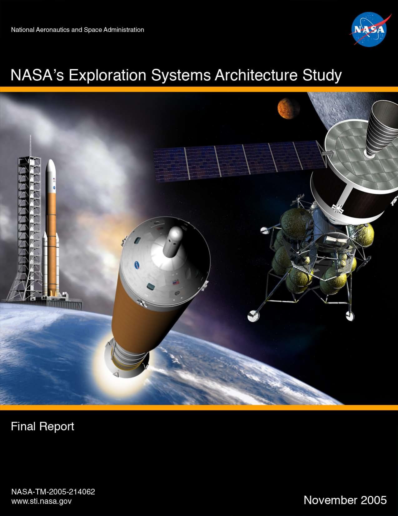 NASA Exploration Systems Architecture Study (2005) BBS by Unknown