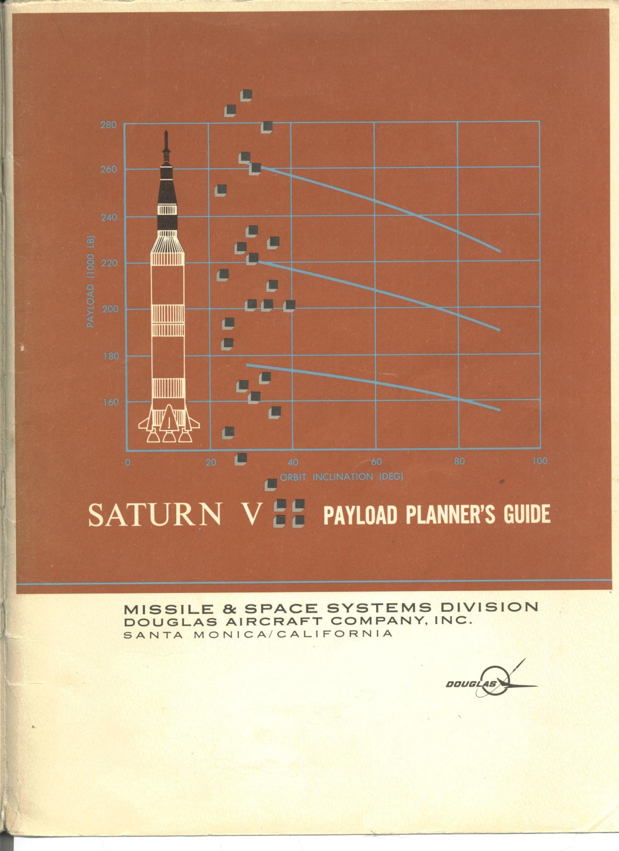 NASA Saturn V rocket Payload Planners Guide by Unknown