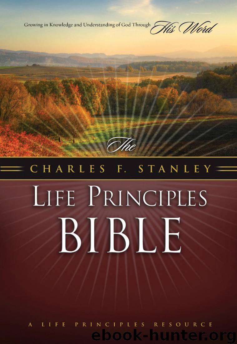 NASB, the Charles F. Stanley Life Principles Bible, eBook by Charles Stanley
