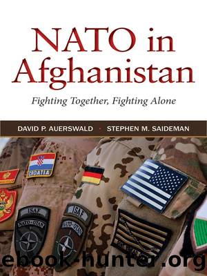 NATO in Afghanistan: Fighting Together, Fighting Alone by David P. Auerswald & Stephen M. Saideman