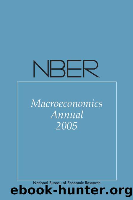 NBER Macroeconomics Annual 2005 by Mark Gertler; Kenneth Rogoff