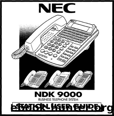 NEC NDK Scanned User Guide by Unknown