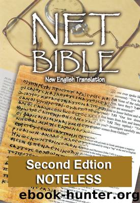 NET Bible (noteless) by Biblical Studies Press