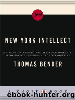 NEW YORK INTELLECT by Thomas Bender