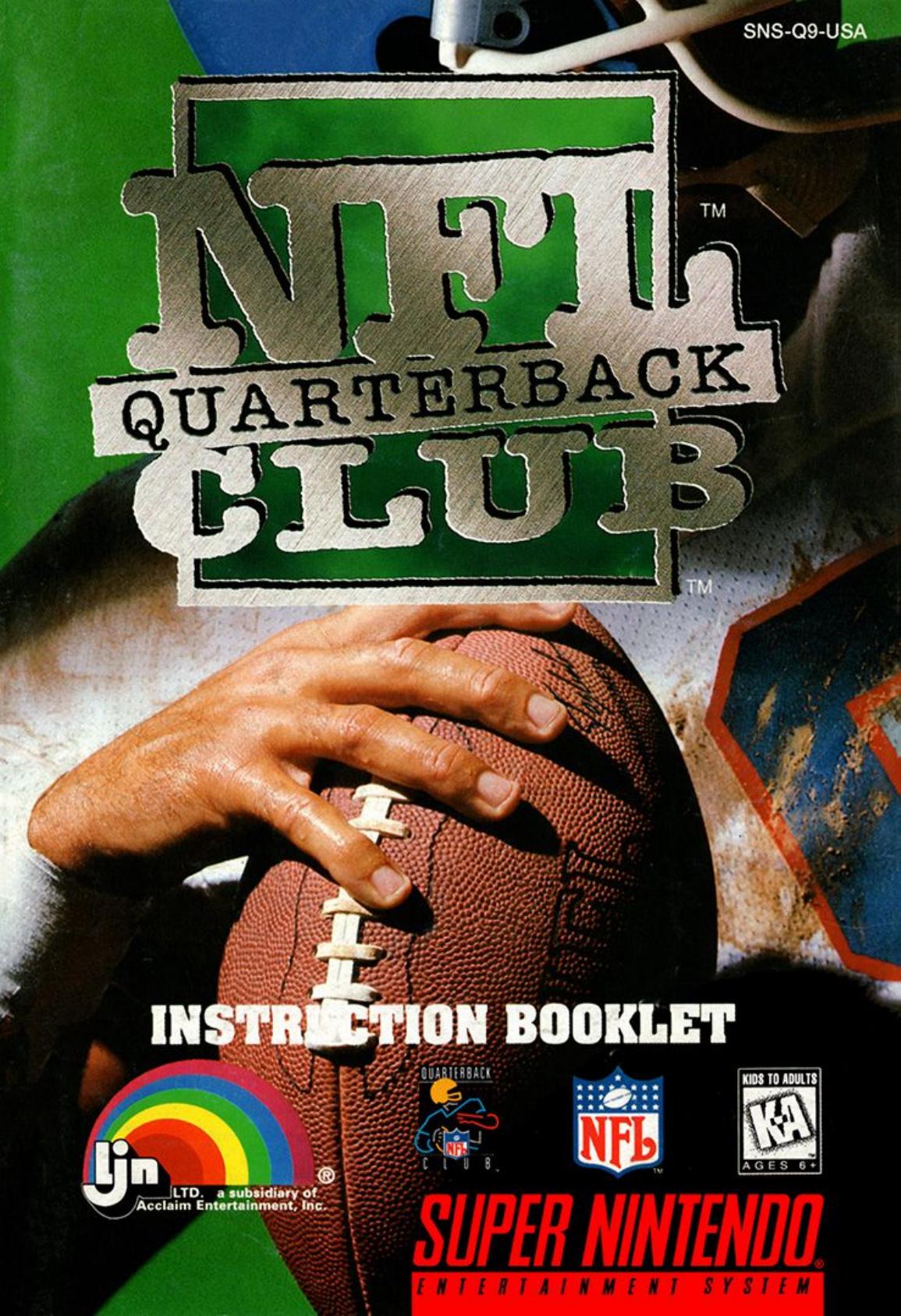 NFL Quarterback Club (USA) by Jonathan Grimm