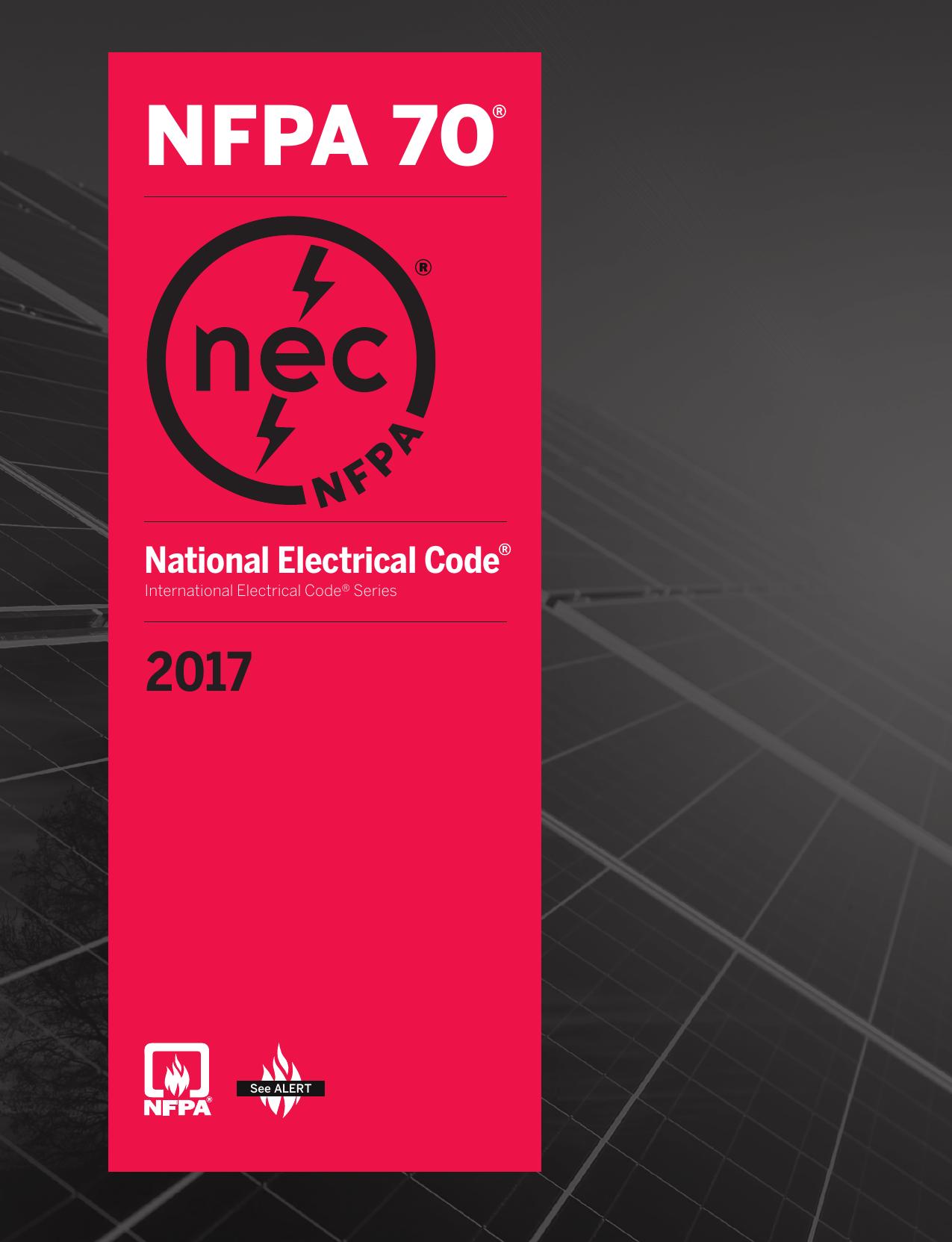 NFPA 70: National Electrical Code 2017 by National Fire Protection Association