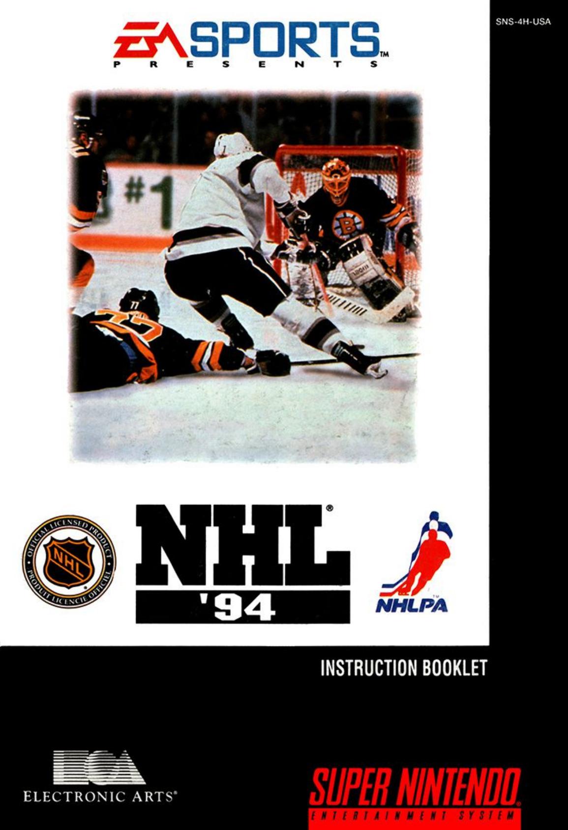 NHL '94 (USA) by Jonathan Grimm