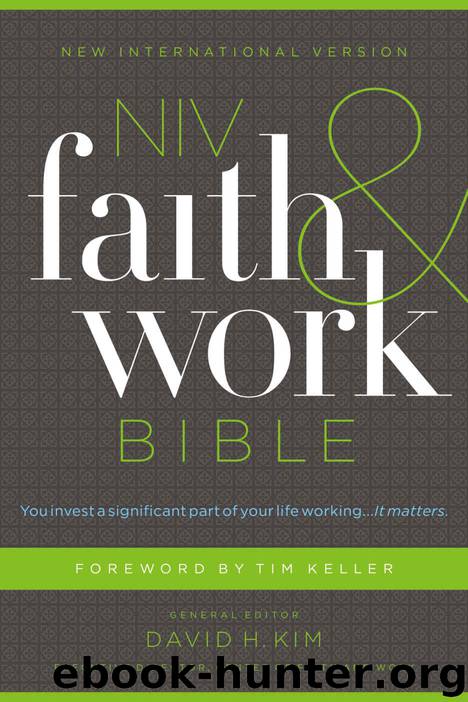 NIV Faith and Work Bible by Zondervan