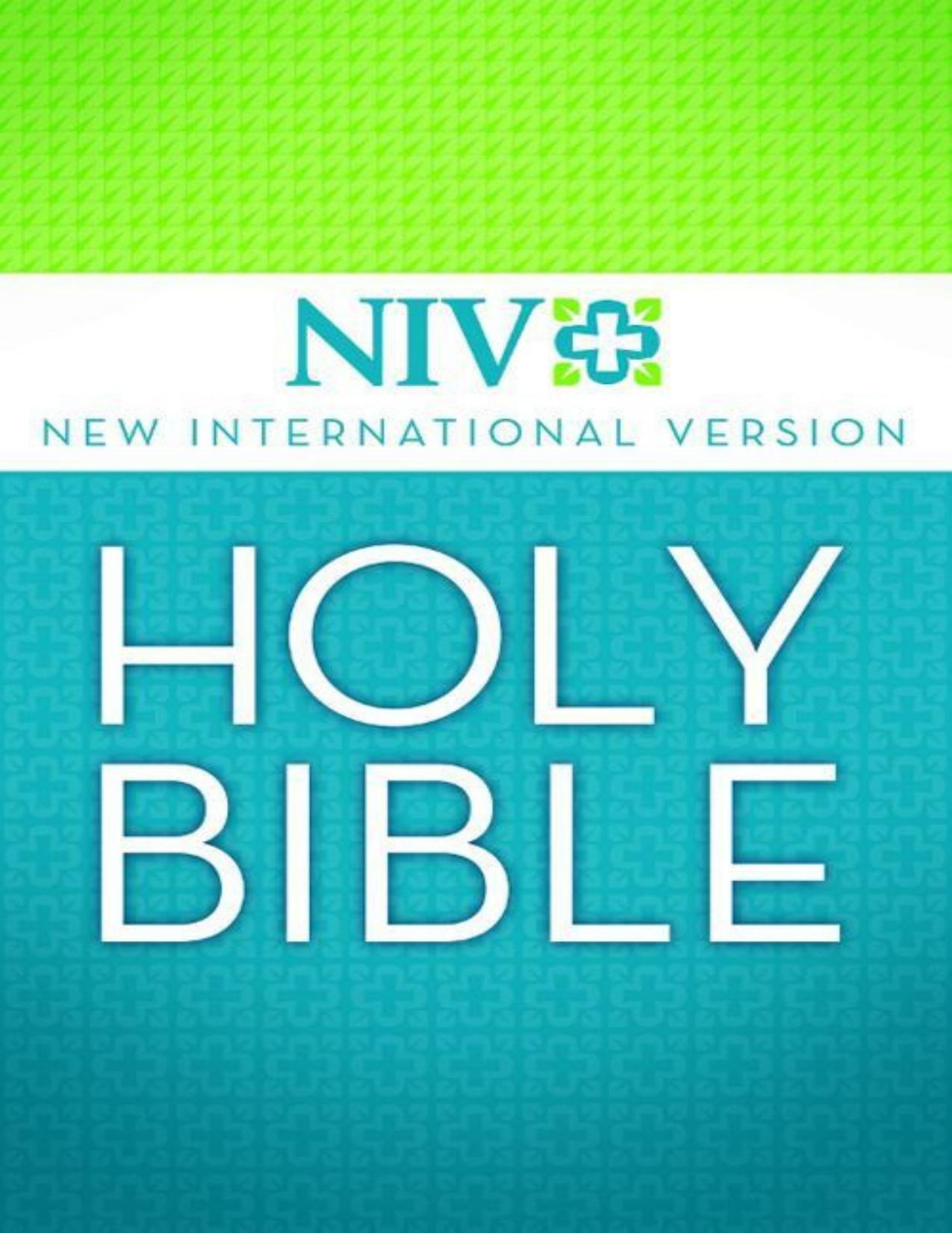 NIV Thinline Bible, Large Print by Unknow
