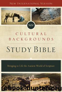 NIV, Cultural Backgrounds Study Bible, eBook: Bringing to Life the Ancient World of Scripture by HarperCollins Christian Publishing