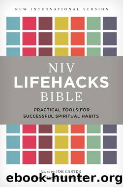 NIV, Lifehacks Bible, eBook by Joe Carter