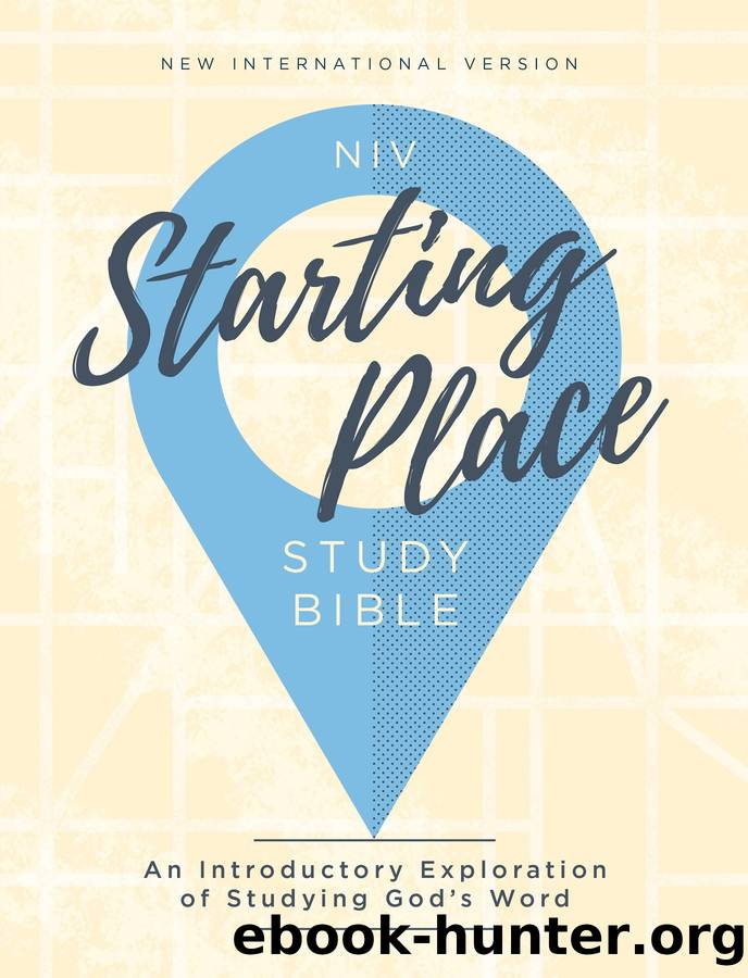 NIV, Starting Place Study Bible, eBook by Zondervan