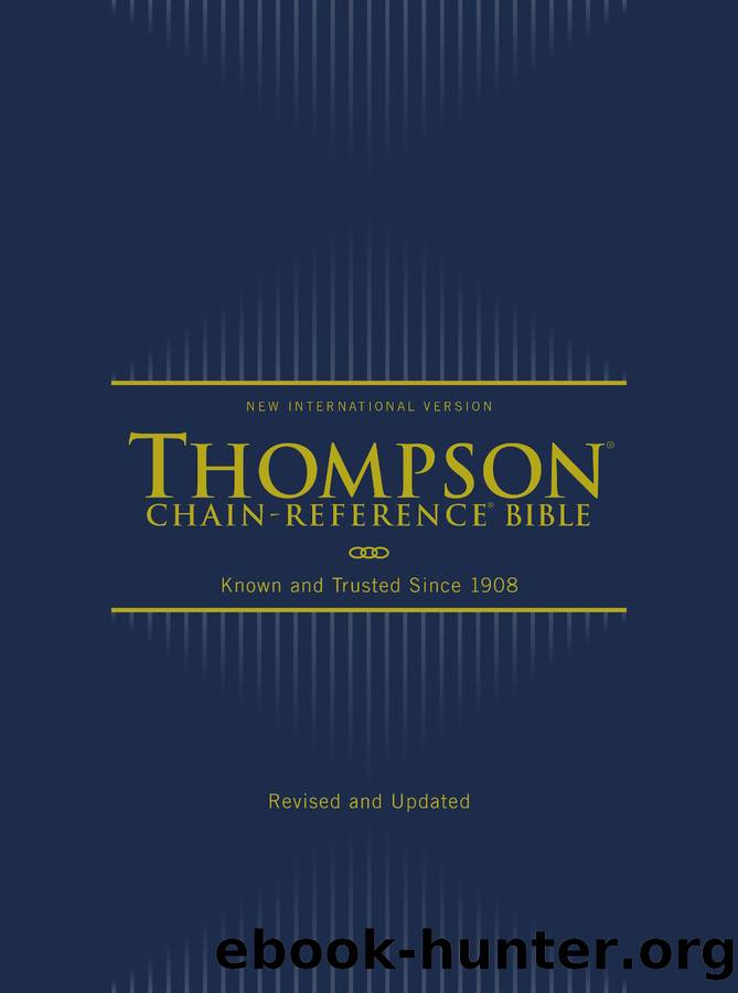NIV, Thompson Chain-Reference Bible by Dr. Frank Charles Thompson