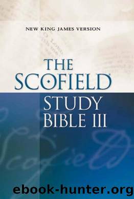 NKJV The Scofield Study Bible III, 0195275608 by Unknown