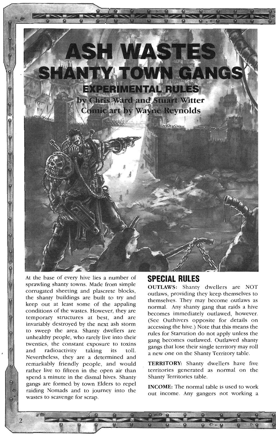 NM 06 Ash Wastes Shanty Town Gangs by Unknown