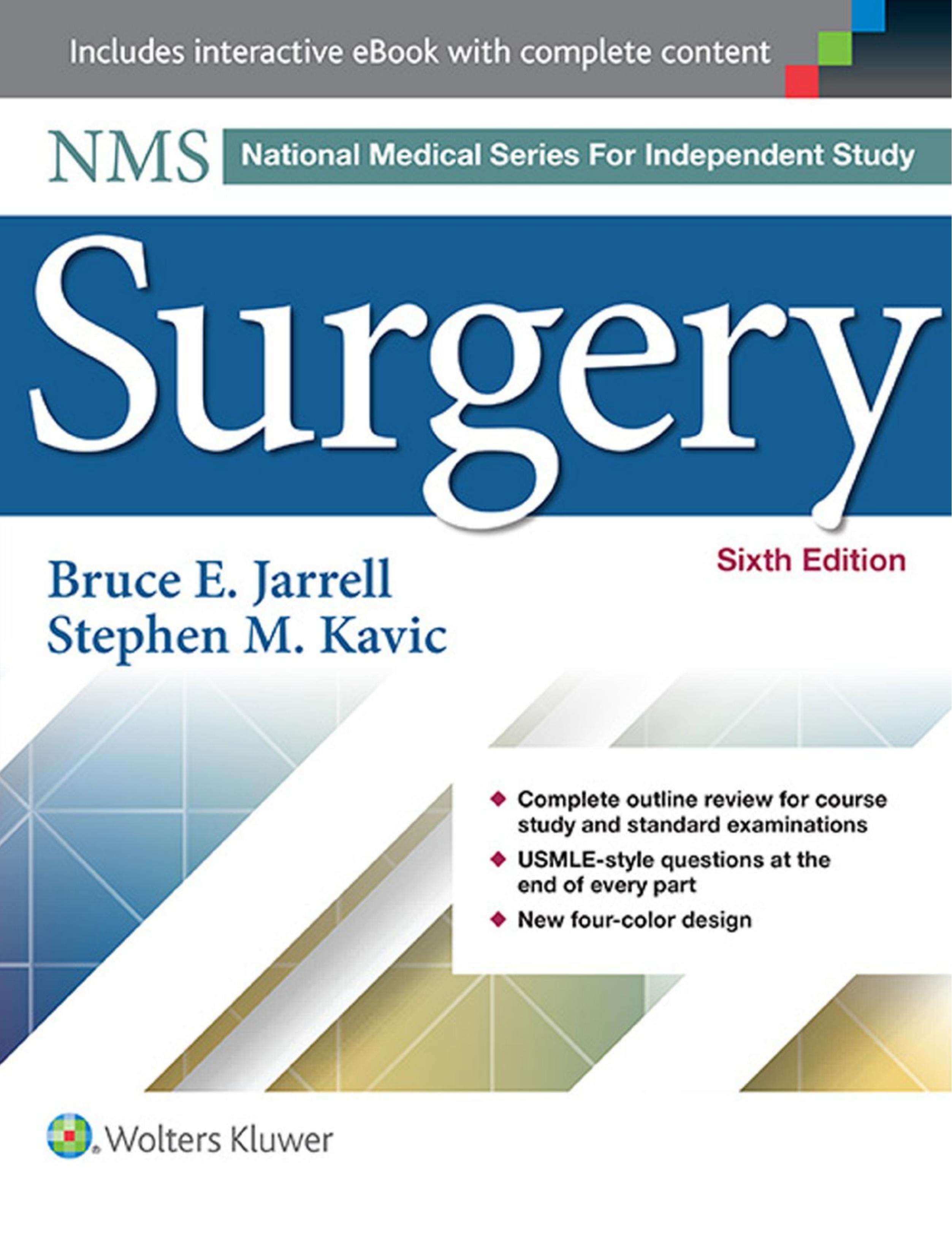 NMS Surgery by Bruce E. Jarrell Stephen M. Kavic