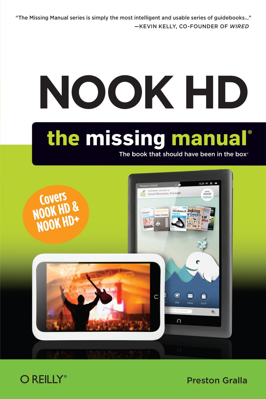 NOOK HD: The Missing Manual by Preston Gralla